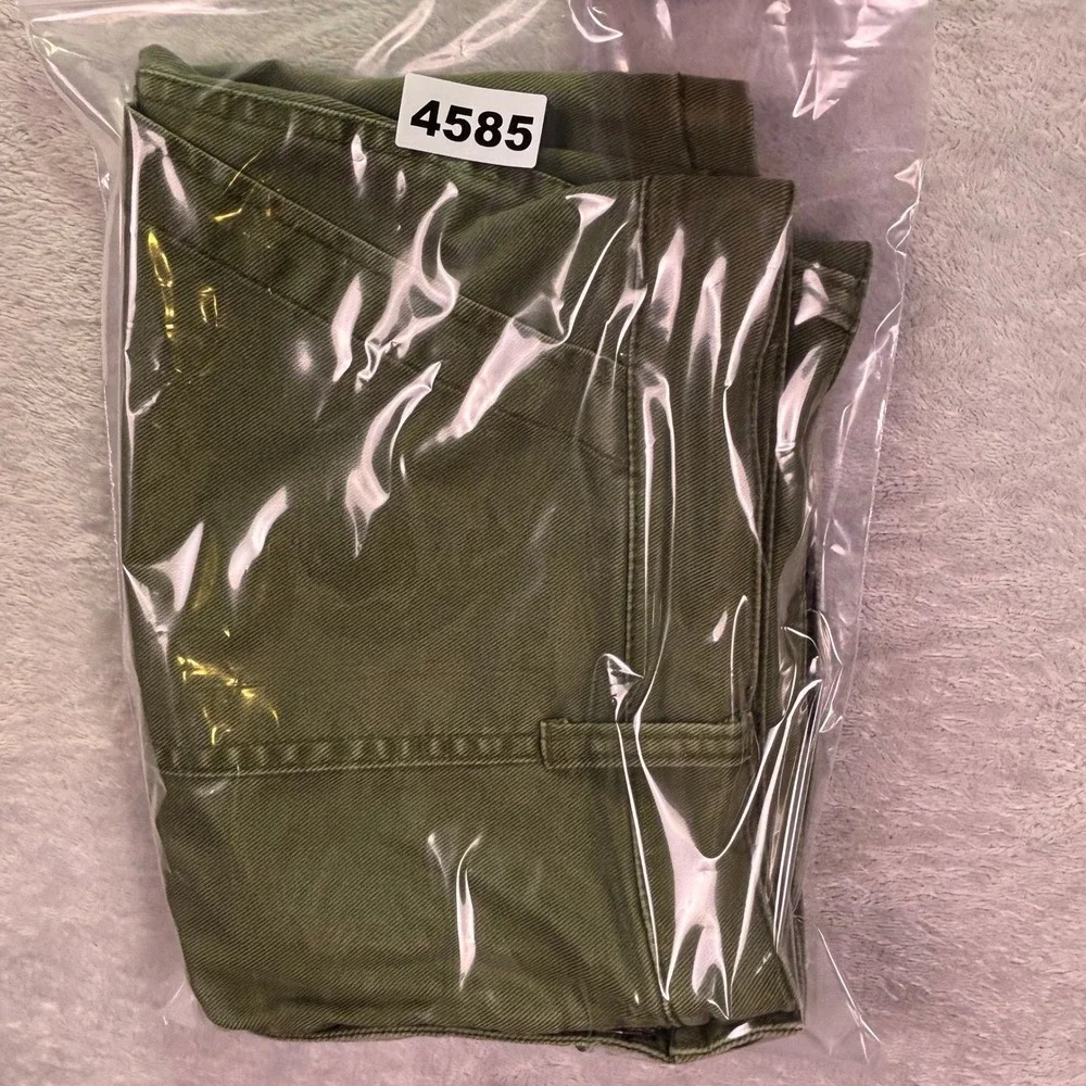 Madewell Women Shorts‎ Sz 33 Olive Green High Rise Utility Camp MC911